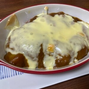 カレーリメイク☆焼きカレー☆